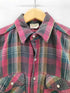 ファイブブラザー FIVE BROTHER 90S TALLMAN マドラスチェック 両フラップ ヘビーネル シャツ メンズ import:L